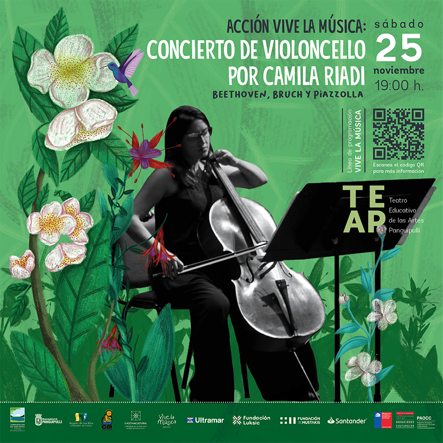 Concierto de Violoncello por Camila Riadi