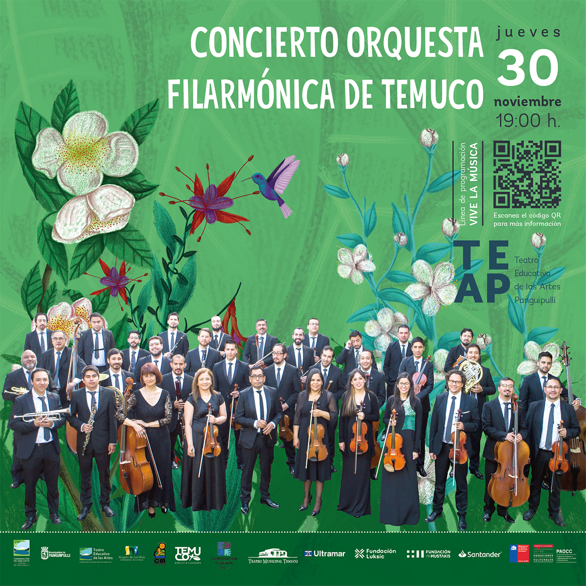 Concierto Orquesta Filarmónica de Temuco